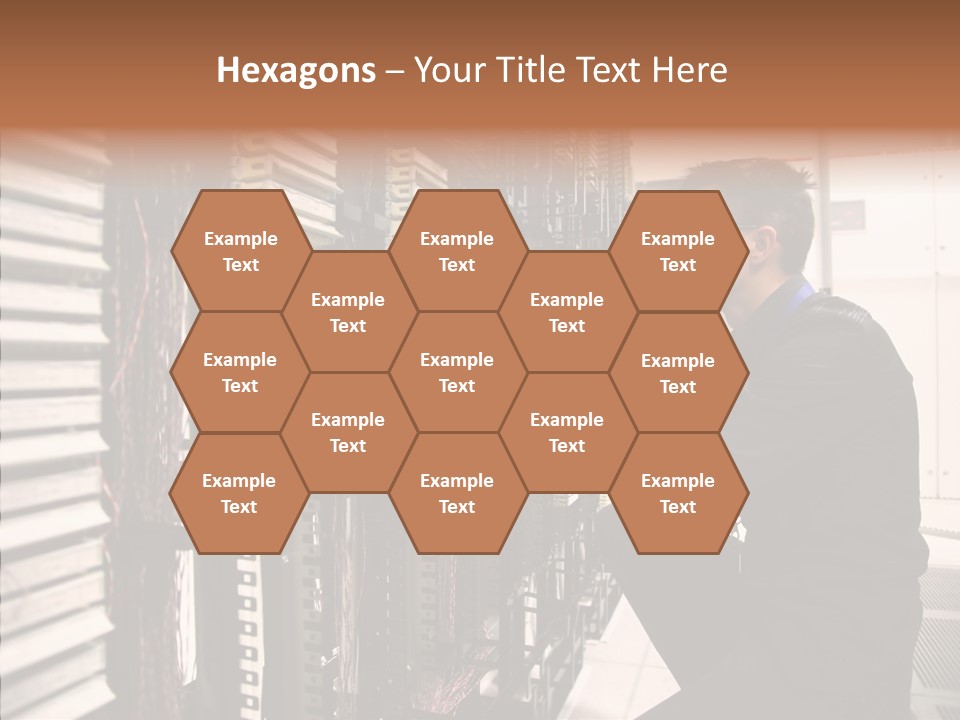 System Hardware Network PowerPoint Template