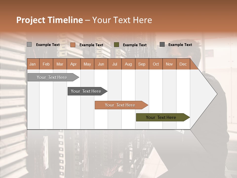 System Hardware Network PowerPoint Template
