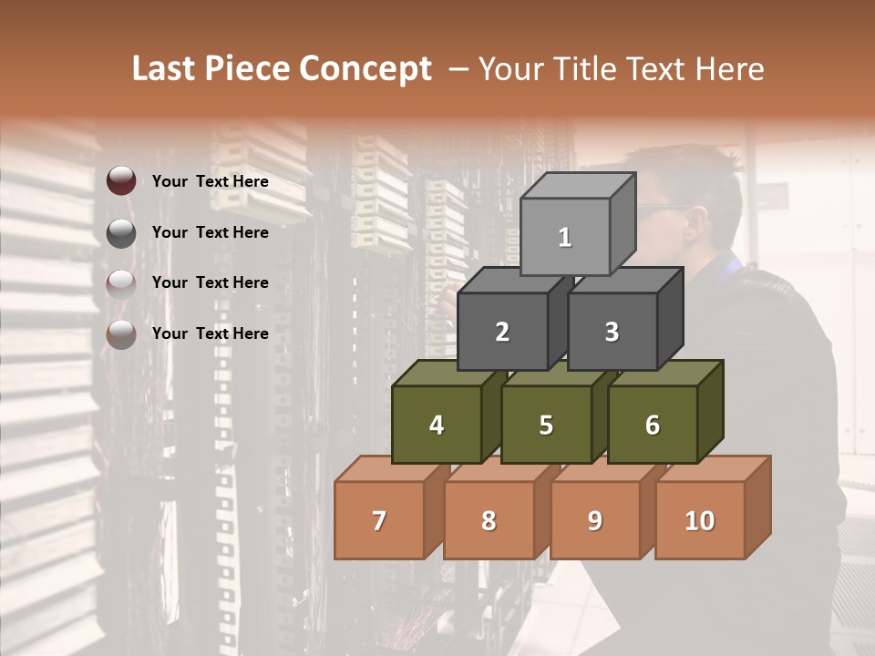 System Hardware Network PowerPoint Template