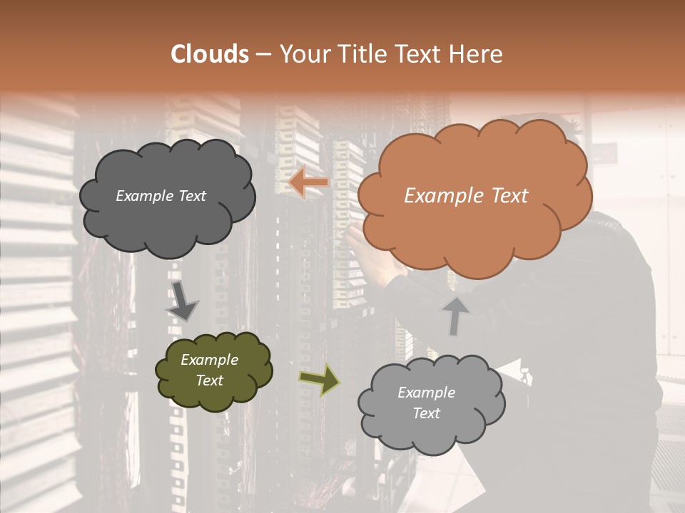 System Hardware Network PowerPoint Template