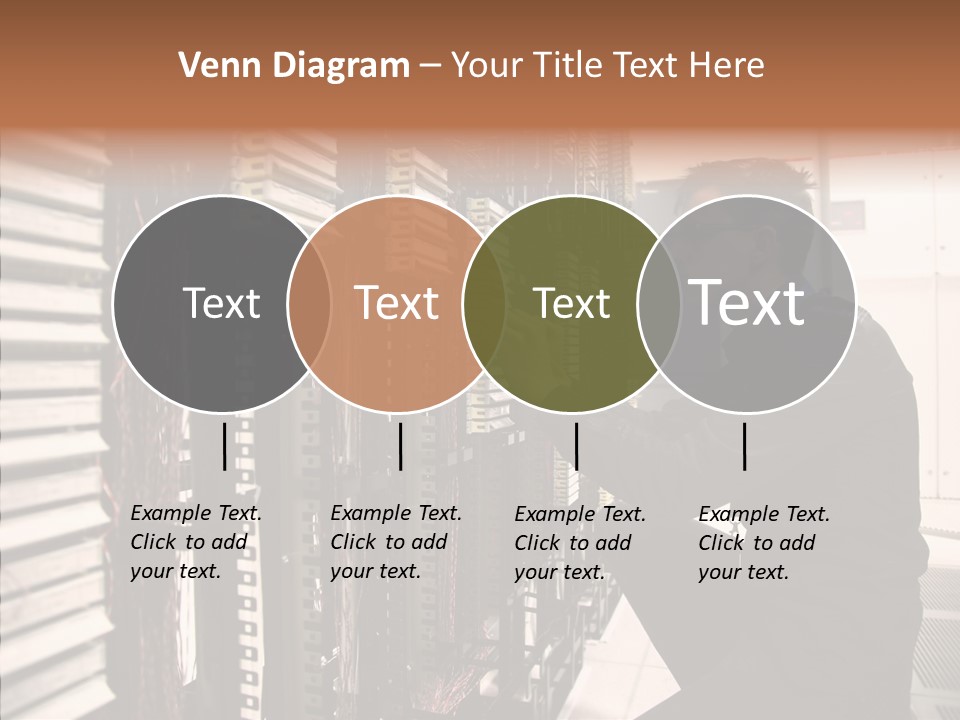System Hardware Network PowerPoint Template