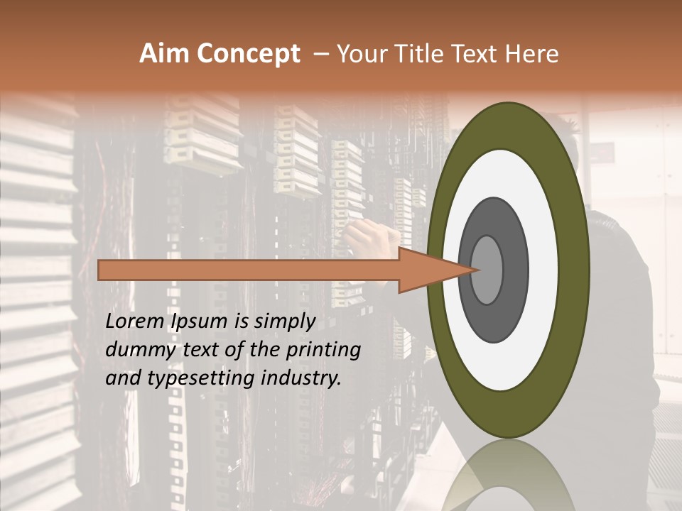 System Hardware Network PowerPoint Template