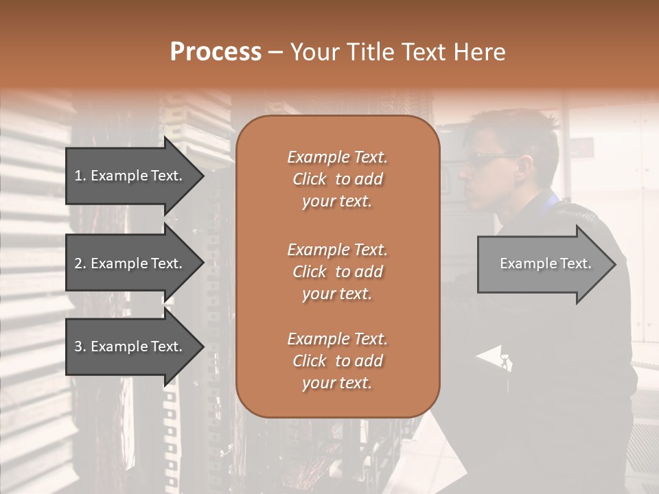 System Hardware Network PowerPoint Template