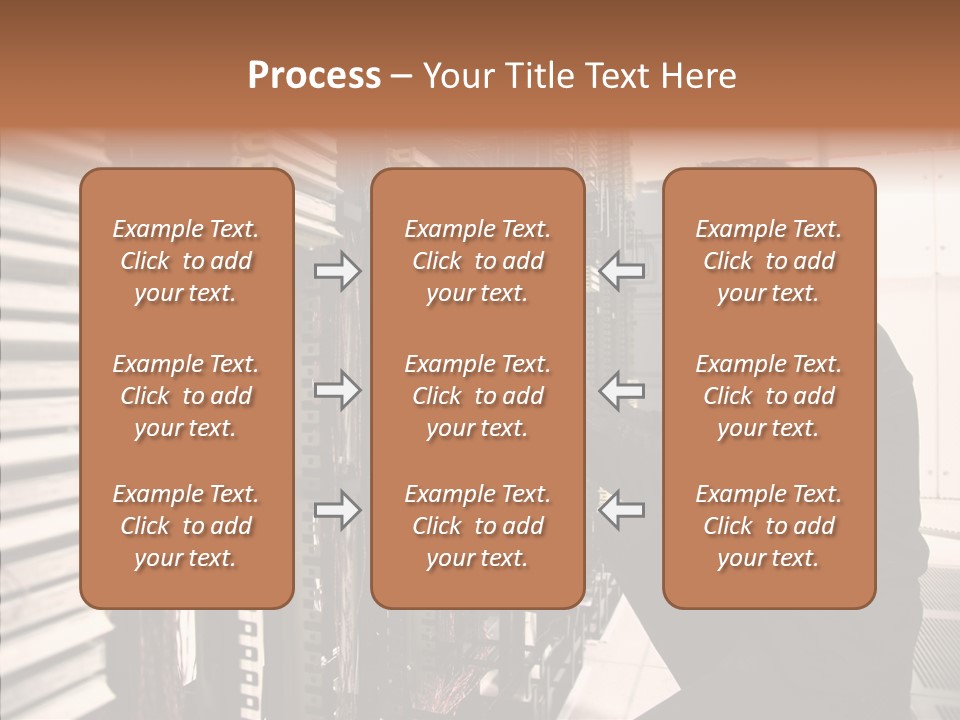 System Hardware Network PowerPoint Template
