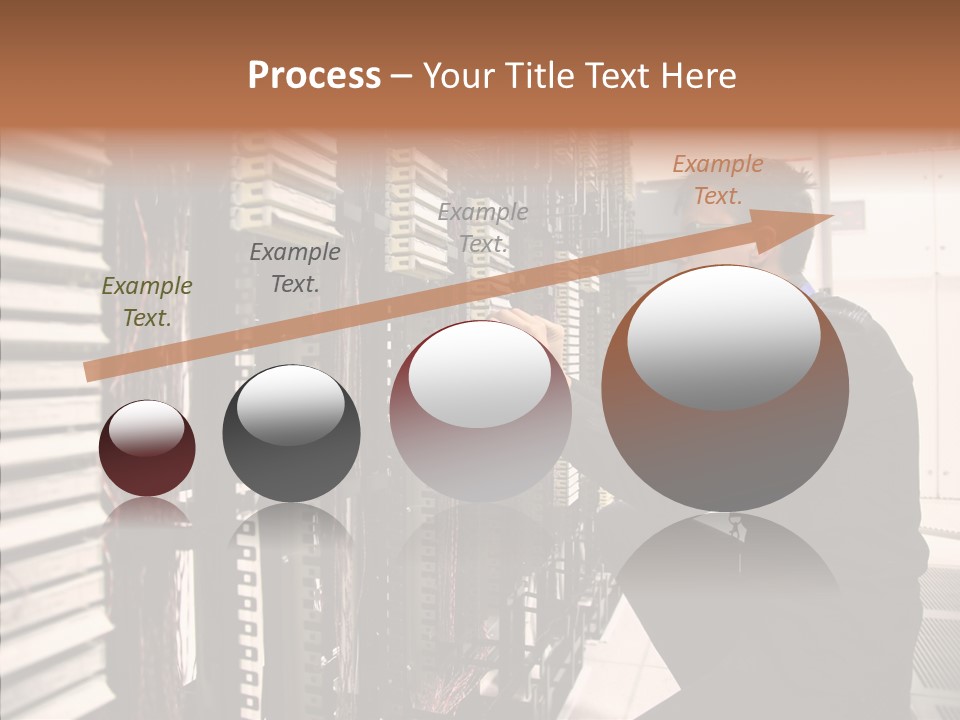 System Hardware Network PowerPoint Template