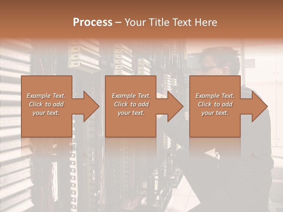 System Hardware Network PowerPoint Template
