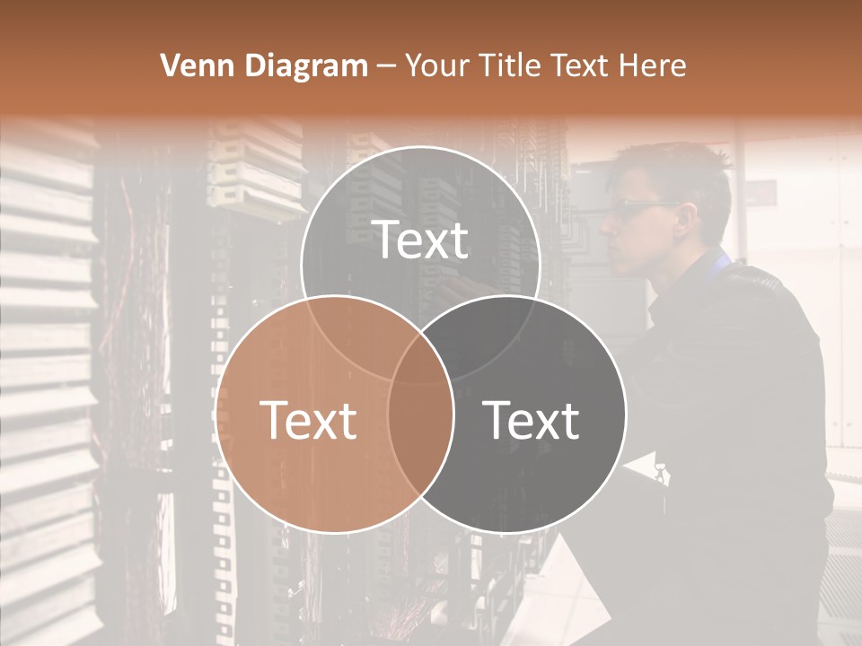 System Hardware Network PowerPoint Template
