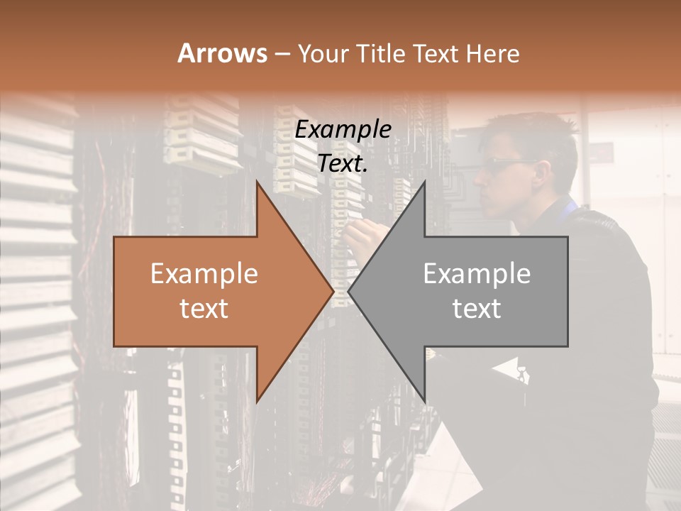 System Hardware Network PowerPoint Template