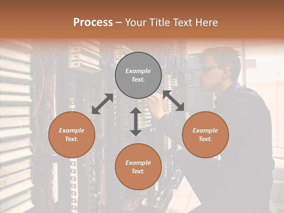System Hardware Network PowerPoint Template