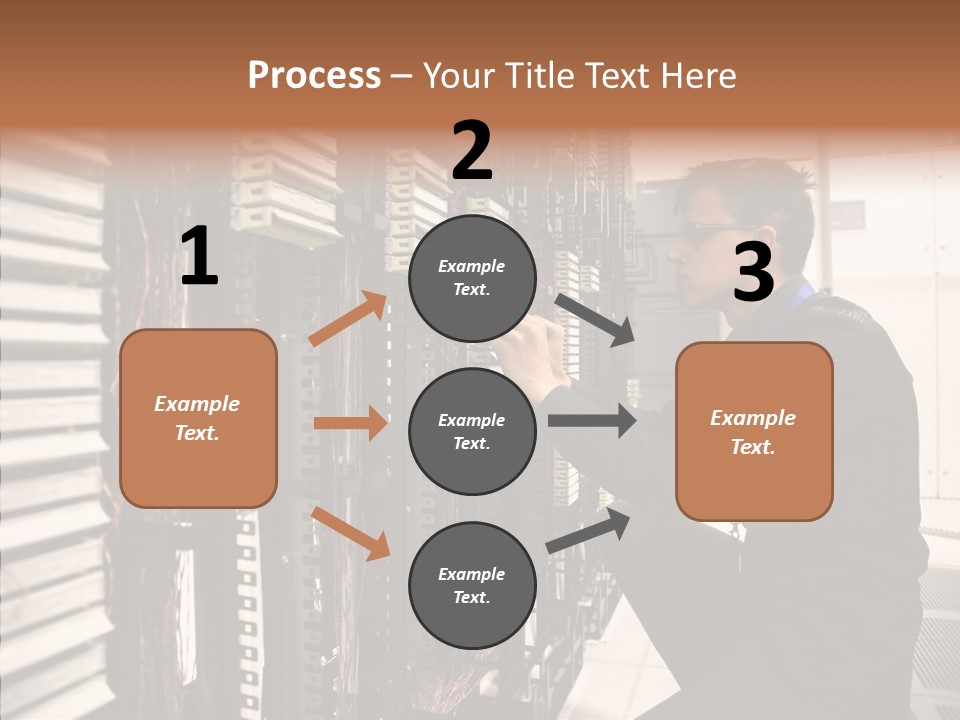 System Hardware Network PowerPoint Template