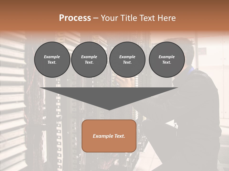 System Hardware Network PowerPoint Template