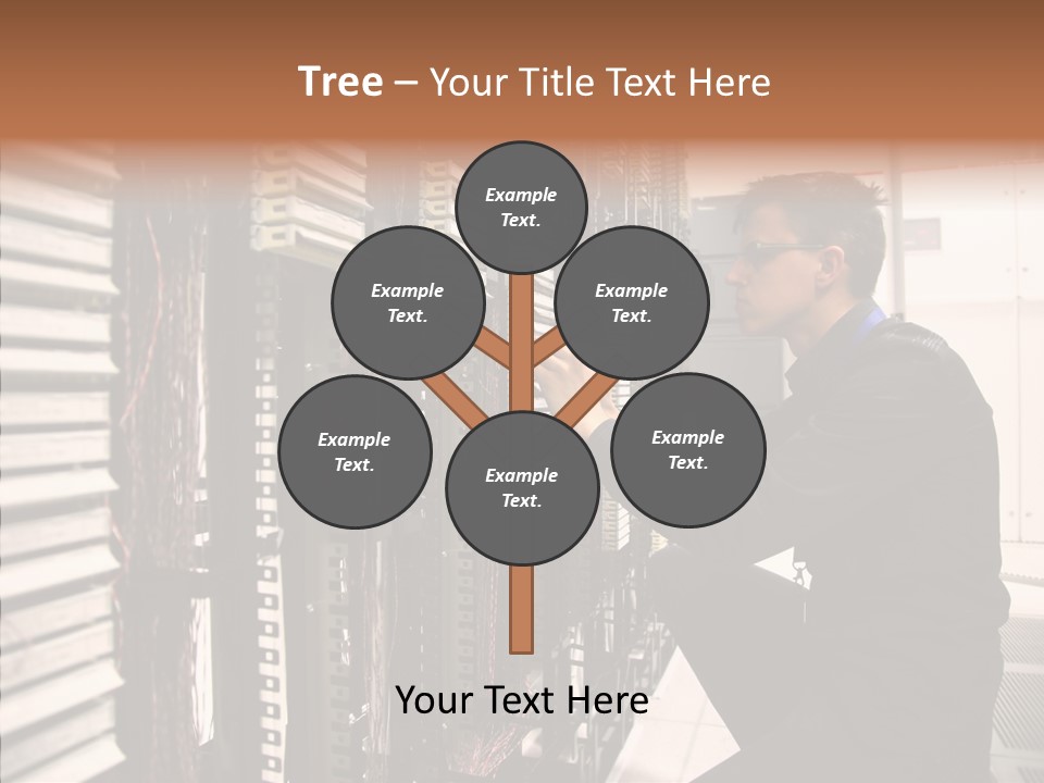 System Hardware Network PowerPoint Template