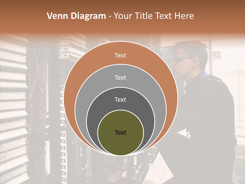 System Hardware Network PowerPoint Template