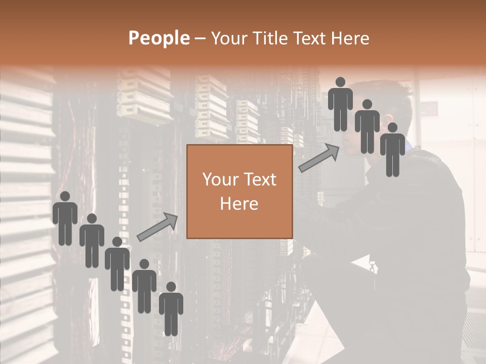 System Hardware Network PowerPoint Template