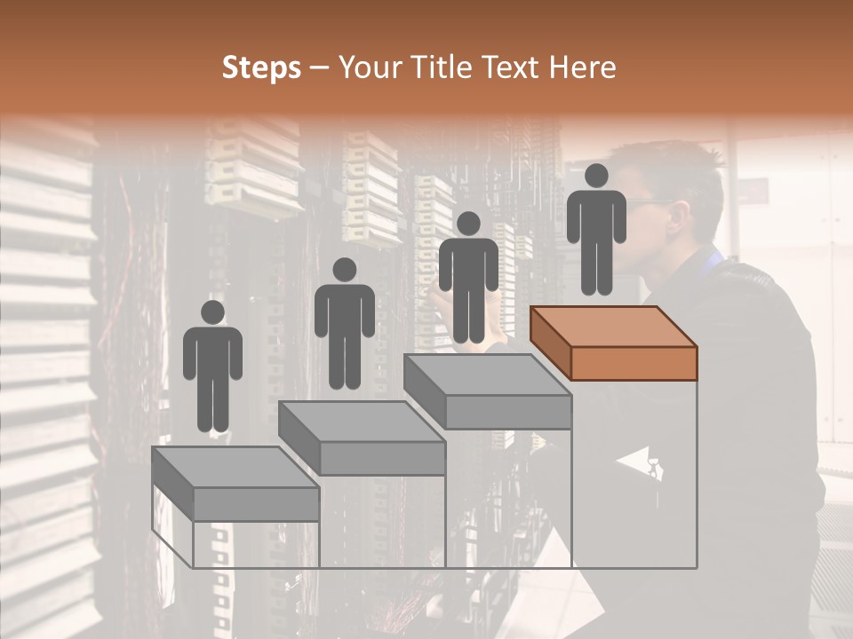 System Hardware Network PowerPoint Template