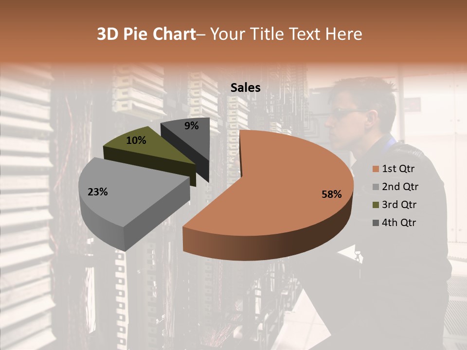 System Hardware Network PowerPoint Template