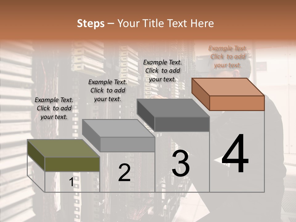System Hardware Network PowerPoint Template