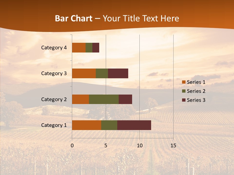 Farm Horizon Golden PowerPoint Template