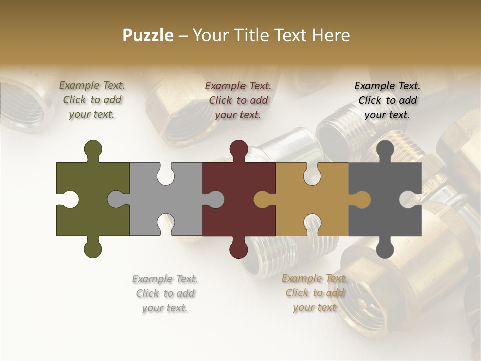 Piping Construction Pipe PowerPoint Template