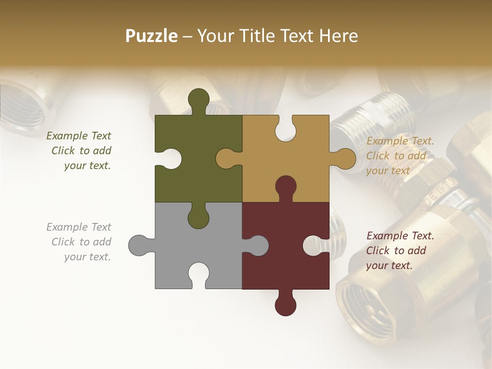 Piping Construction Pipe PowerPoint Template