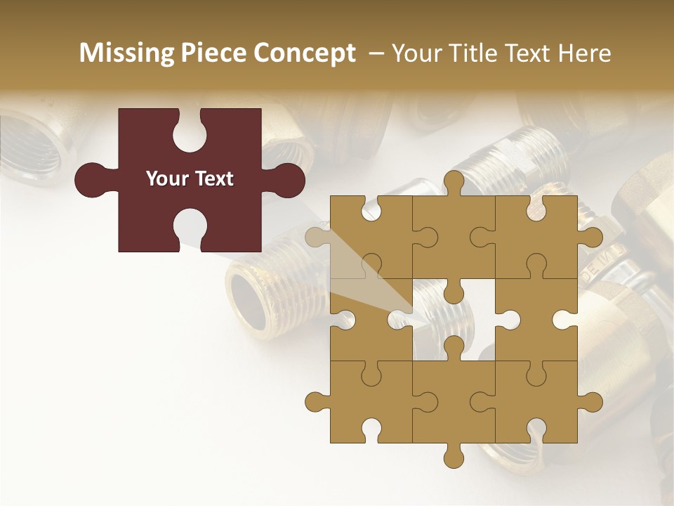 Piping Construction Pipe PowerPoint Template