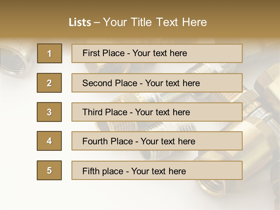 Piping Construction Pipe PowerPoint Template