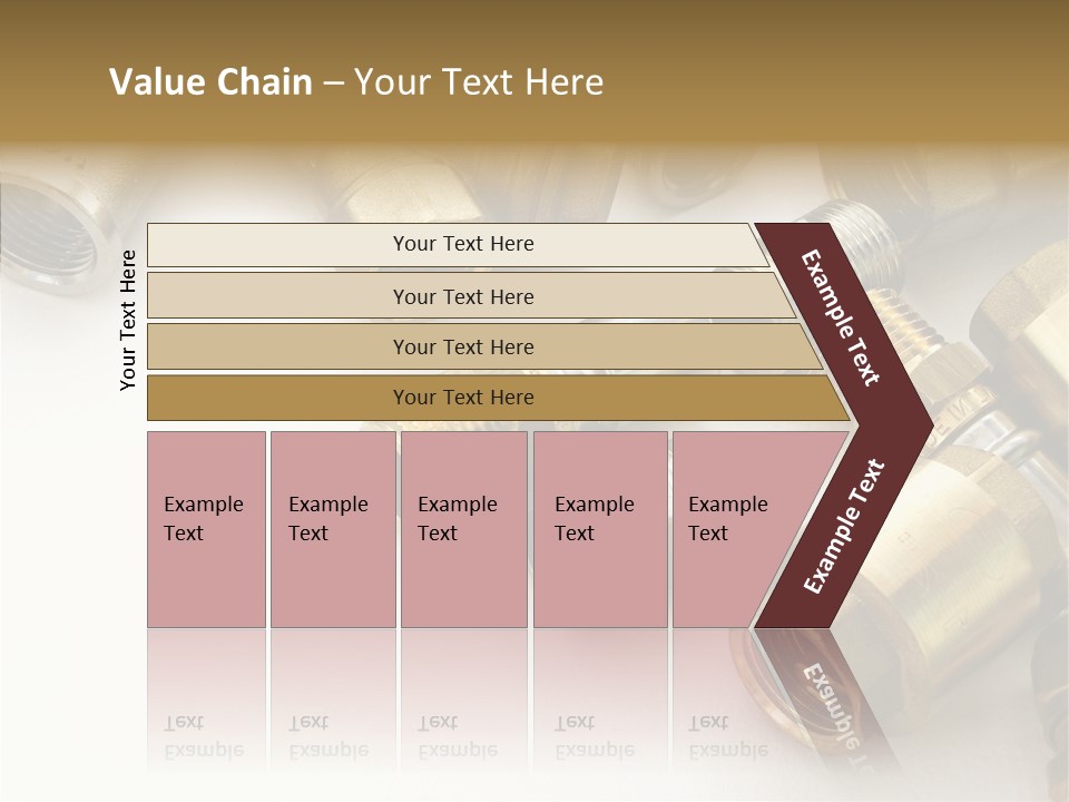 Piping Construction Pipe PowerPoint Template