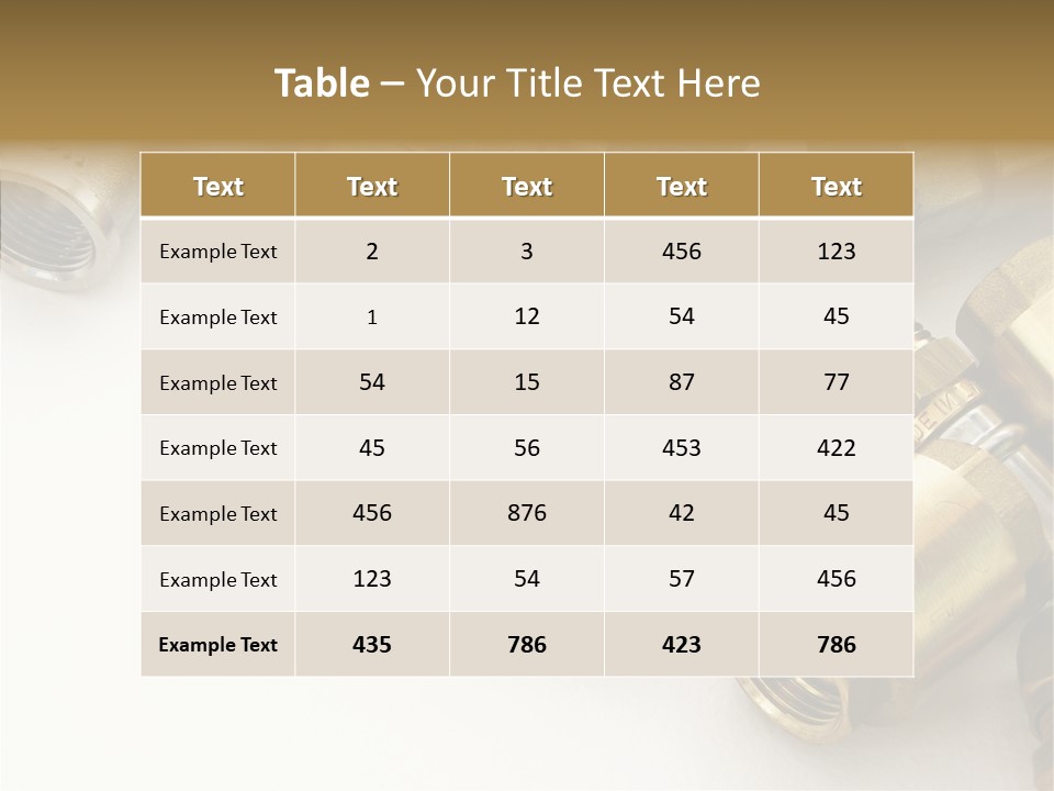 Piping Construction Pipe PowerPoint Template