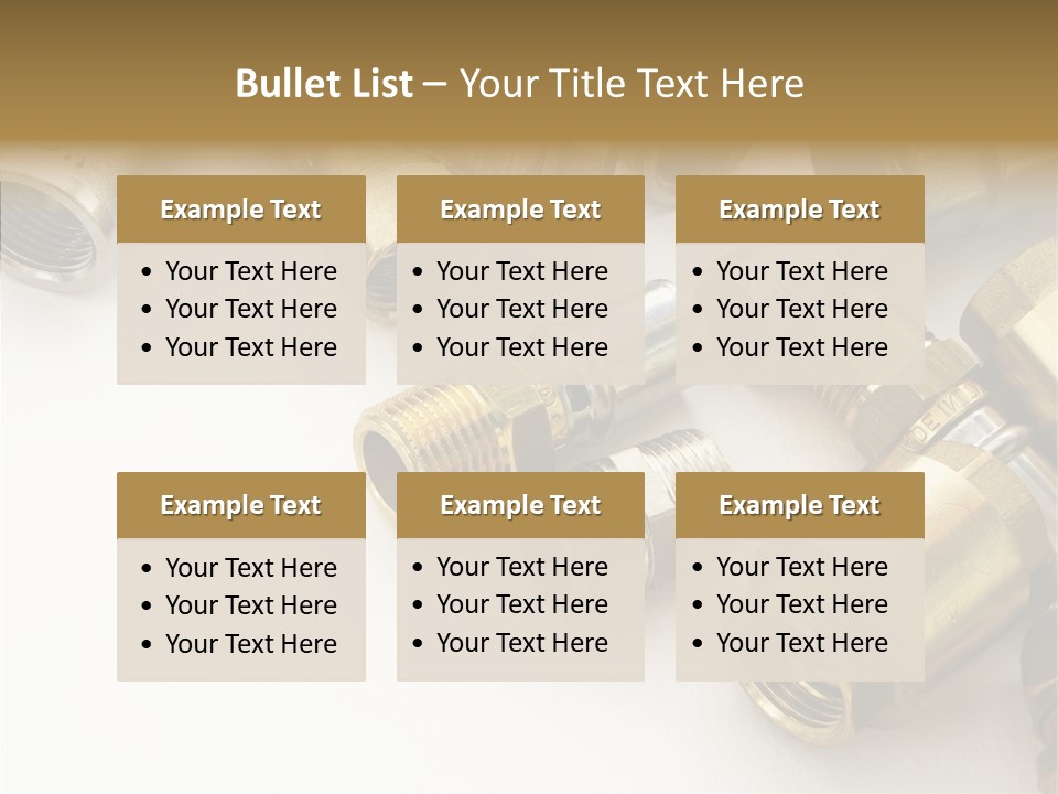 Piping Construction Pipe PowerPoint Template