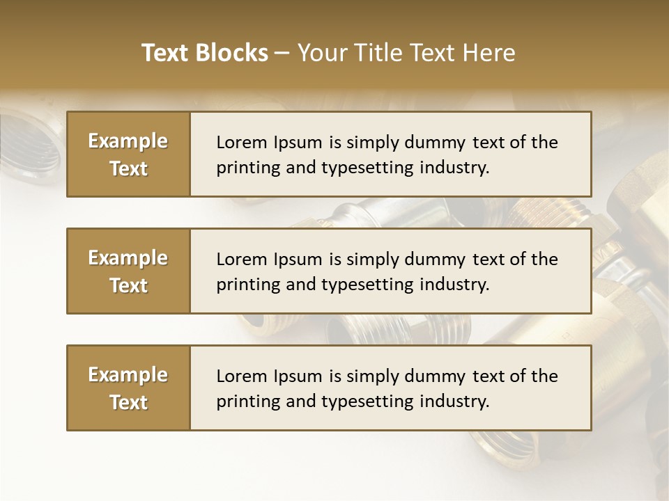 Piping Construction Pipe PowerPoint Template