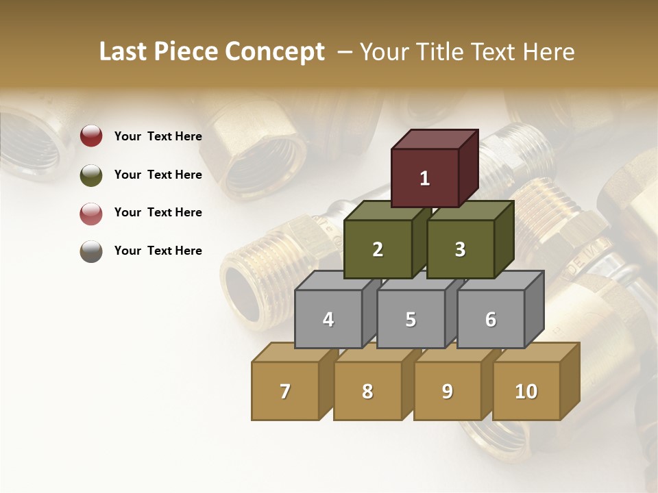Piping Construction Pipe PowerPoint Template