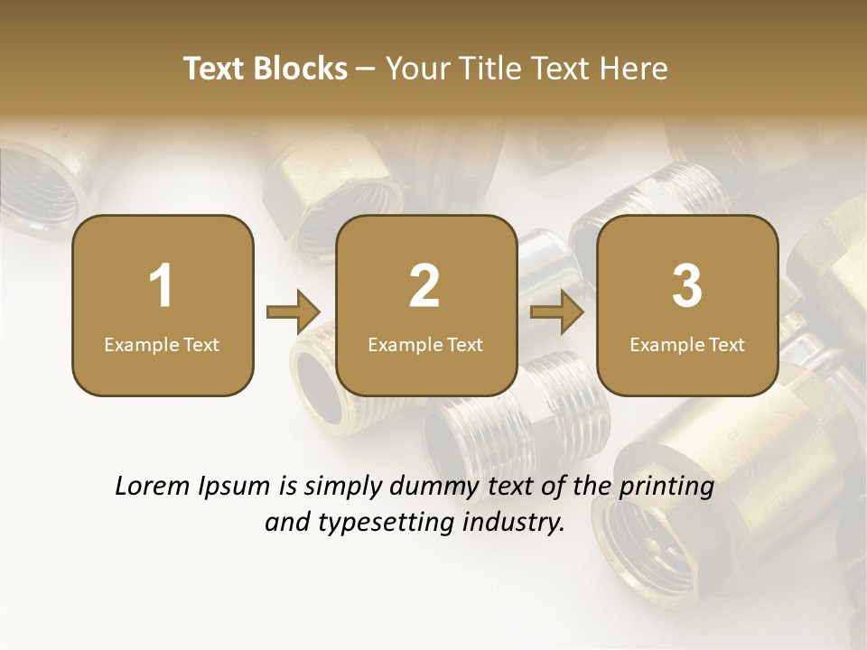 Piping Construction Pipe PowerPoint Template