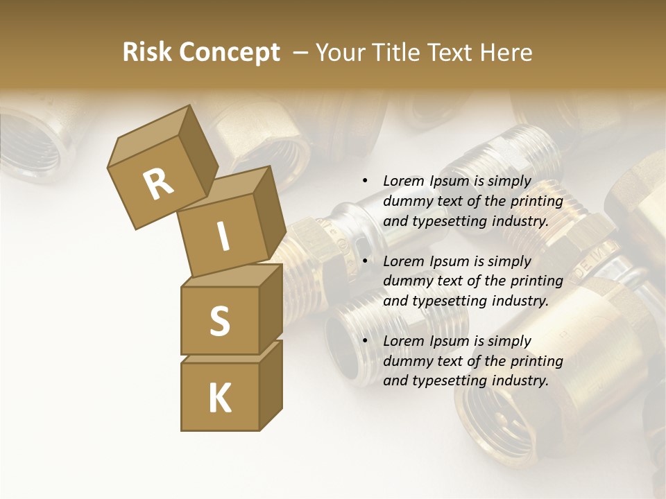 Piping Construction Pipe PowerPoint Template