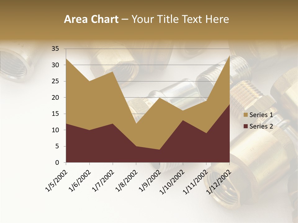 Piping Construction Pipe PowerPoint Template