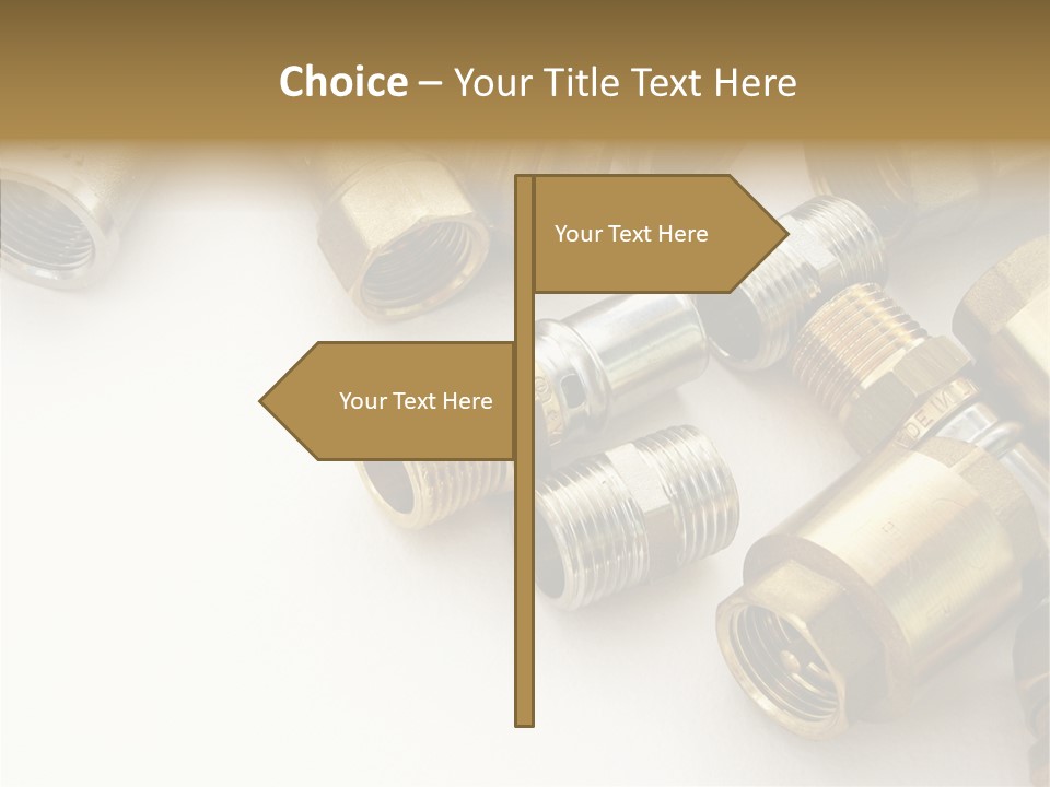 Piping Construction Pipe PowerPoint Template