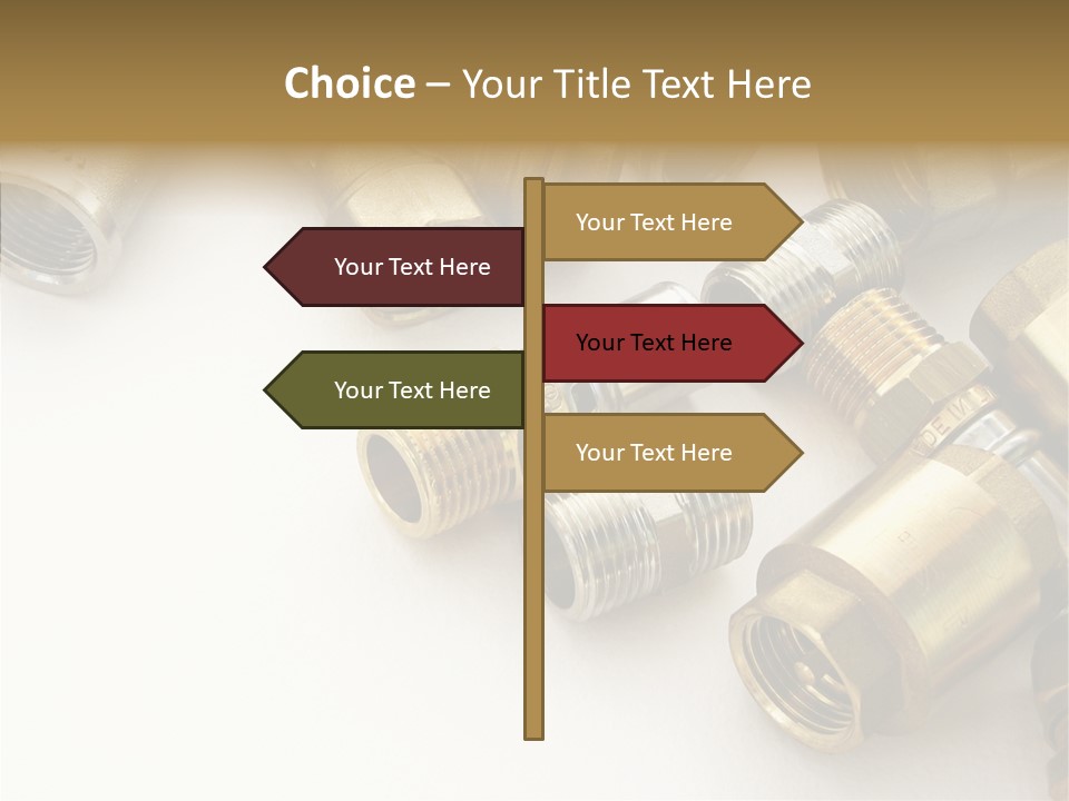 Piping Construction Pipe PowerPoint Template