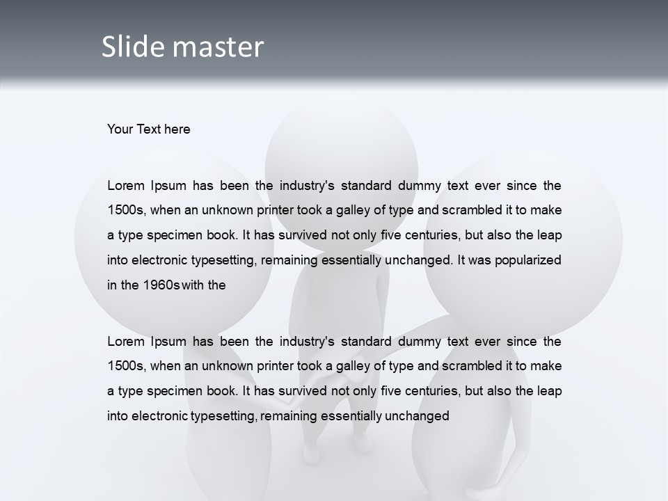 Paper Connection Humor PowerPoint Template