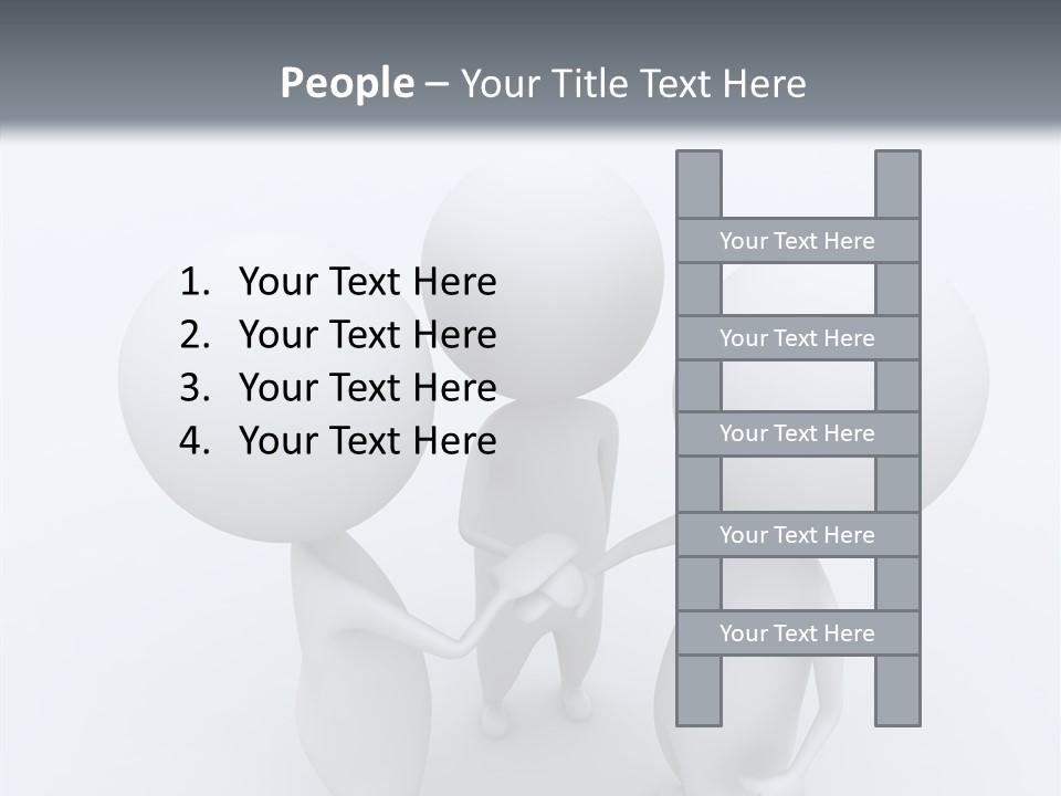 Paper Connection Humor PowerPoint Template