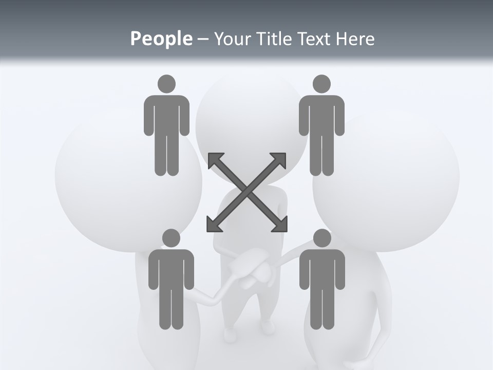 Paper Connection Humor PowerPoint Template