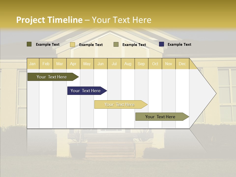 Grey Neighborhood Wealthy PowerPoint Template