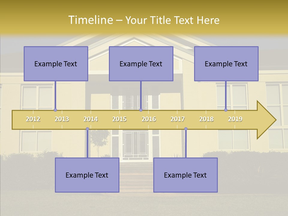 Grey Neighborhood Wealthy PowerPoint Template