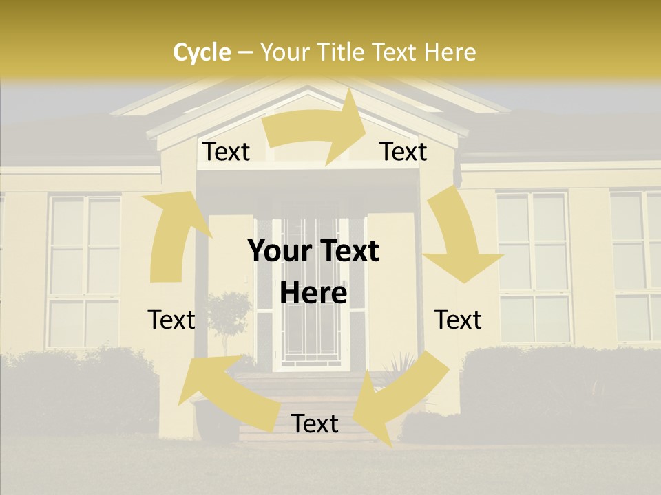 Grey Neighborhood Wealthy PowerPoint Template