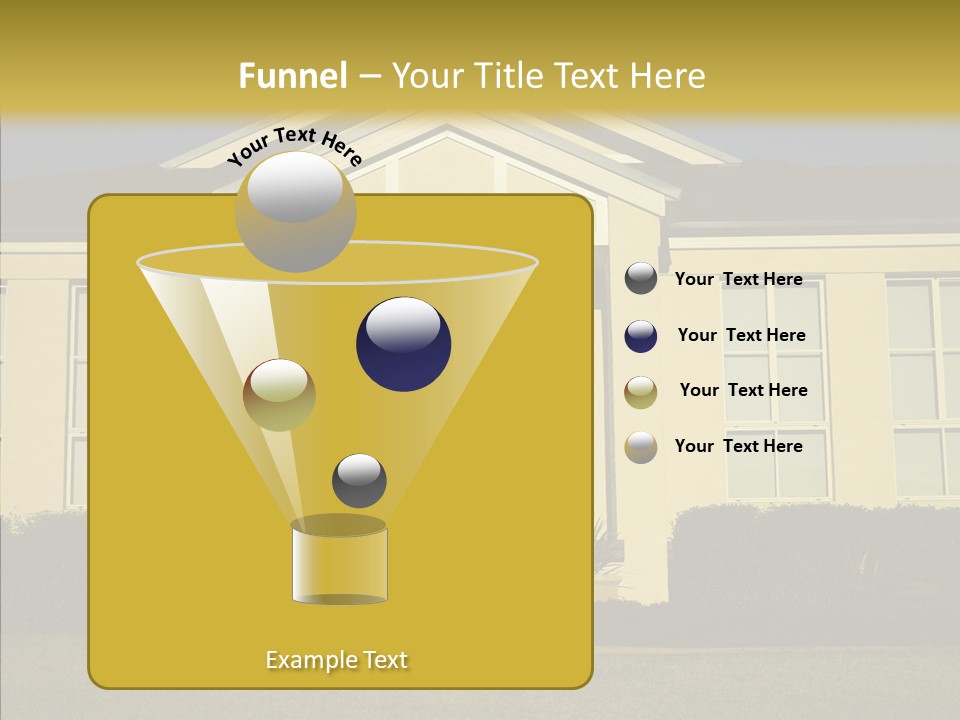 Grey Neighborhood Wealthy PowerPoint Template