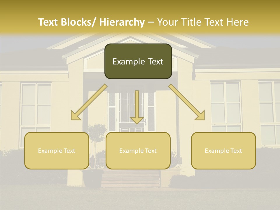 Grey Neighborhood Wealthy PowerPoint Template