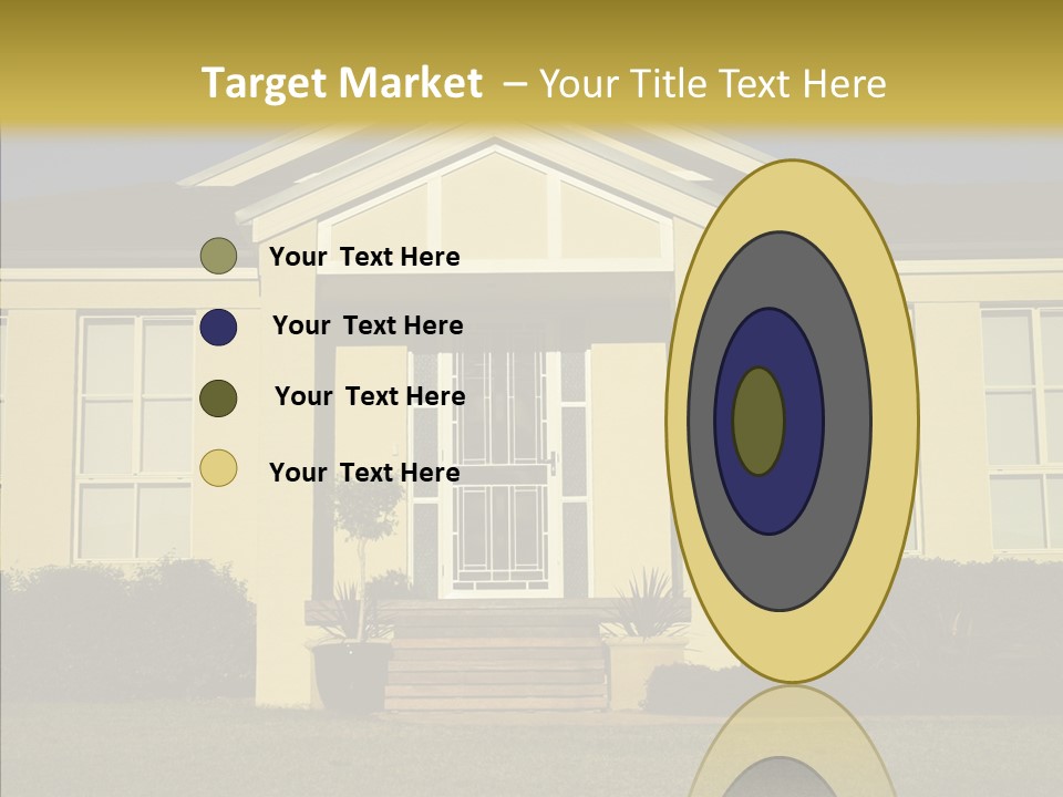 Grey Neighborhood Wealthy PowerPoint Template