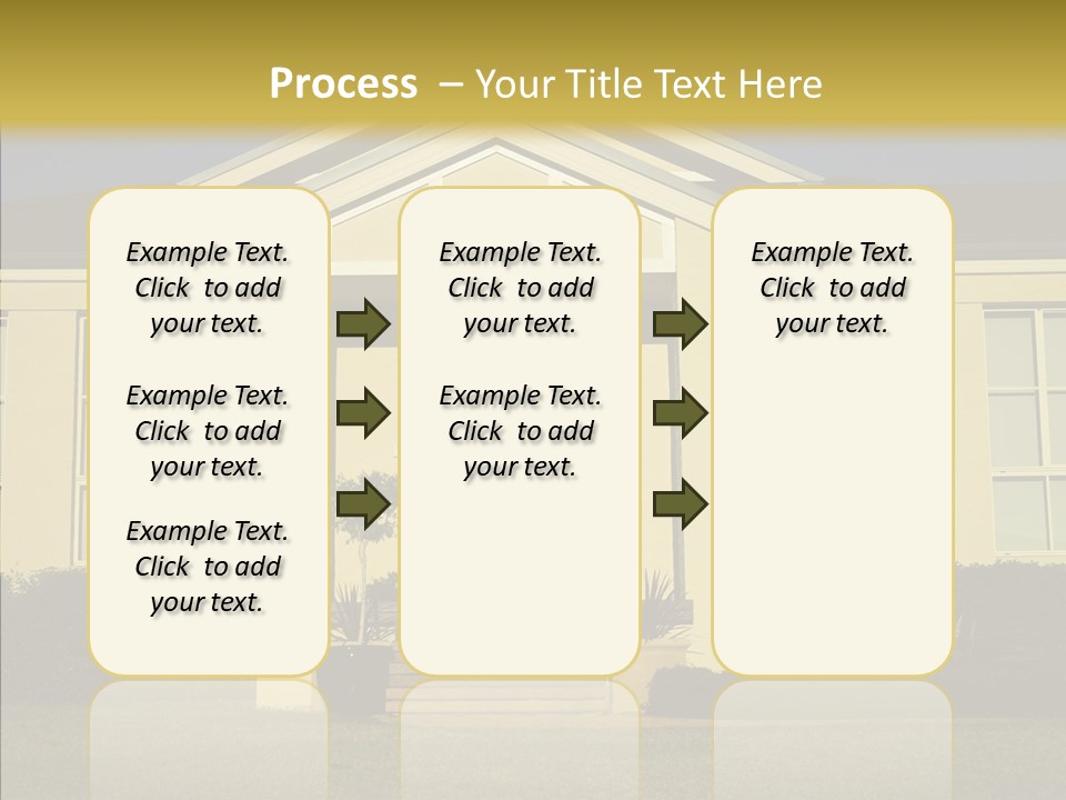 Grey Neighborhood Wealthy PowerPoint Template