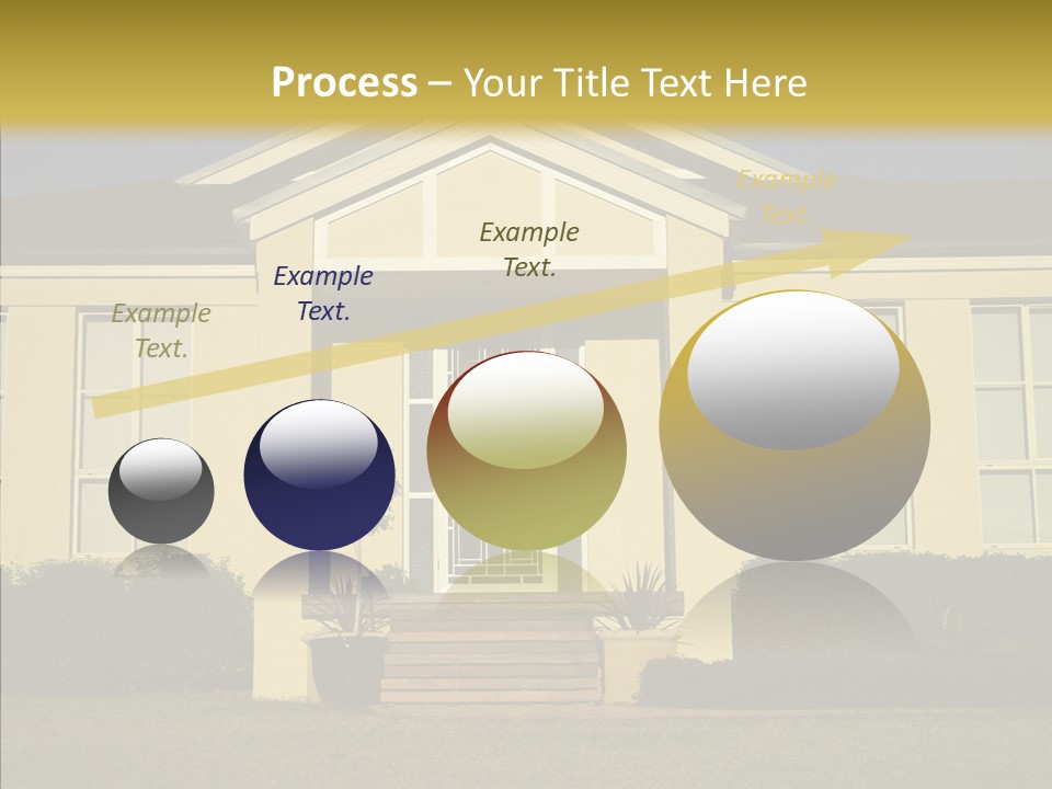 Grey Neighborhood Wealthy PowerPoint Template