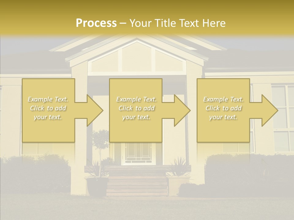 Grey Neighborhood Wealthy PowerPoint Template
