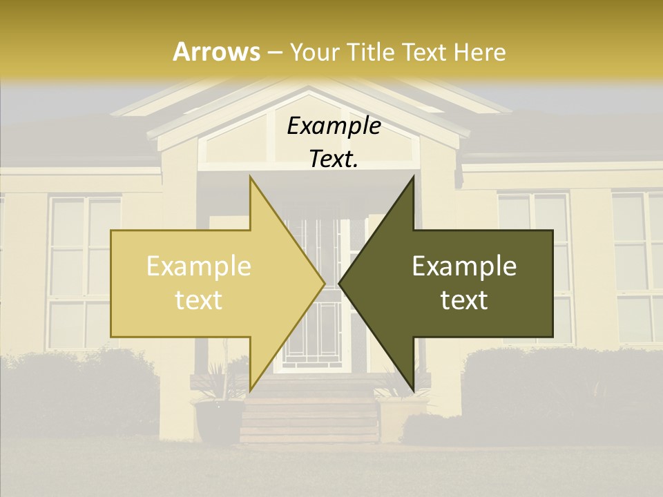 Grey Neighborhood Wealthy PowerPoint Template