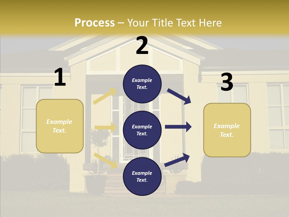 Grey Neighborhood Wealthy PowerPoint Template
